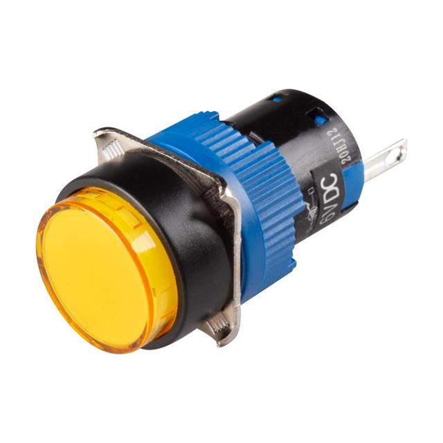 K16-170-Y-12V Kacon  Panel Indicators Pilot Lights