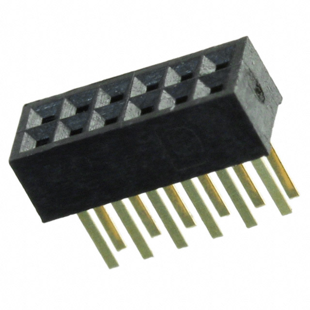 SFM210-LPSE-D06-ST-BK Sullins Connector Solutions  Embases Prises femelles