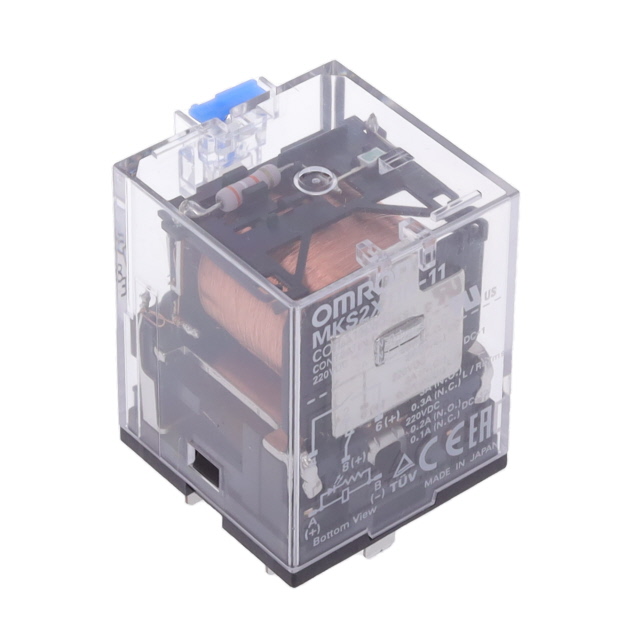 MKS2XTIN-11 DC110 Omron Automation and Safety  Relés de potencia de más de 2 amperios