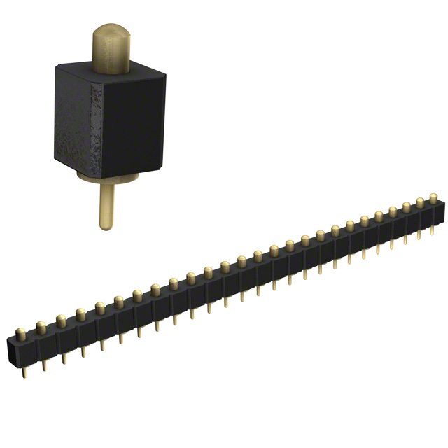 821-22-026-10-001101 Mill-Max Manufacturing Corp.  À ressort