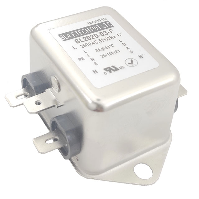 BL2020-3-F BLA ETECH, EMV EMC  Moduli di filtro di linea di alimentazione