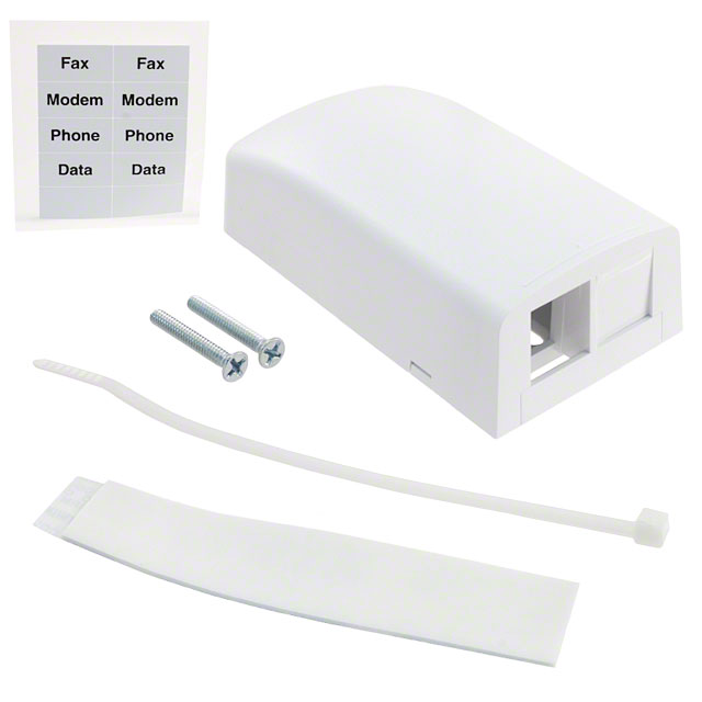 NK2BXWH-A Panduit Corp  Keystone Faceplates Frames