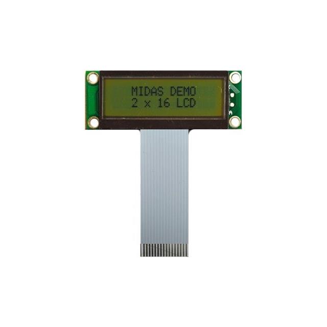 MC21603A6W-SPR-V2 Midas Displays  Écran LCD OLED à caractères et chiffres