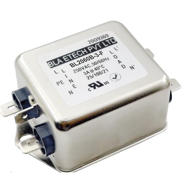 BL2060B-3-F BLA ETECH, EMV EMC  Power Line Filter Modules