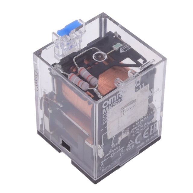 MKS2XTIN-11 DC220 Omron Automation and Safety  Power Relays Over 2 Amps