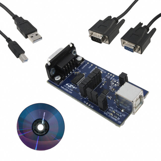 CP2104EK Silicon Labs  Cartes et kits d'évaluation et de démonstration