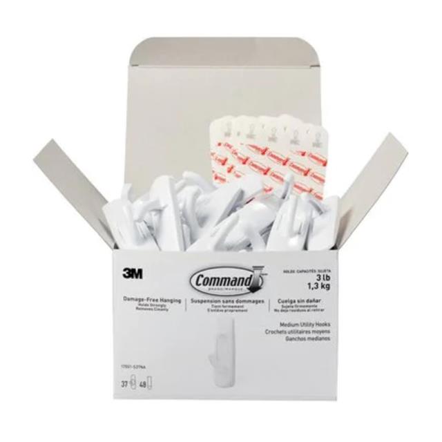 17001-S37NA 3M  Ganci per grucce e clip