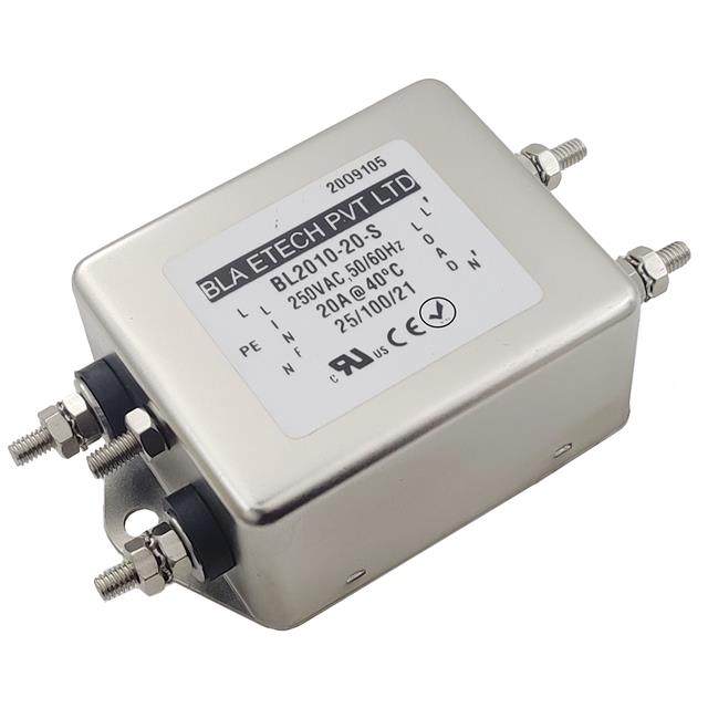 BL2010B-20-S BLA ETECH, EMV EMC  Moduli di filtro di linea di alimentazione