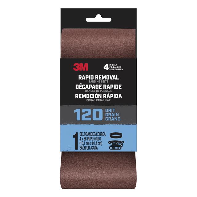 BELT4X361PK120 3M  Abrasifs et produits de conditionnement de surface