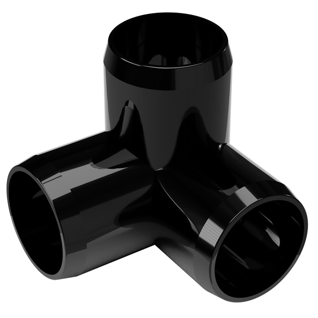 075-3W-BK PVC Pipeworks  Structural Motion Hardware