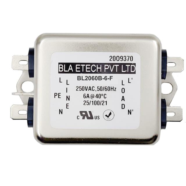BL2060B-6-F BLA ETECH, EMV EMC  Modules de filtrage de ligne électrique