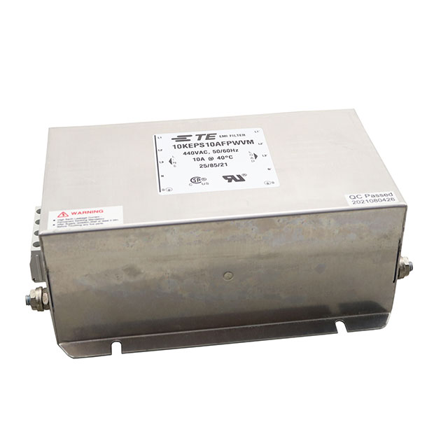 10KEPS10AFPWVM TE Connectivity Corcom Filters  Modules de filtrage de ligne électrique