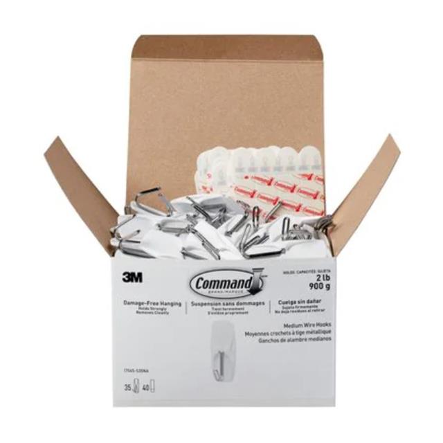 17065-S35NA 3M  Ganci per grucce e clip