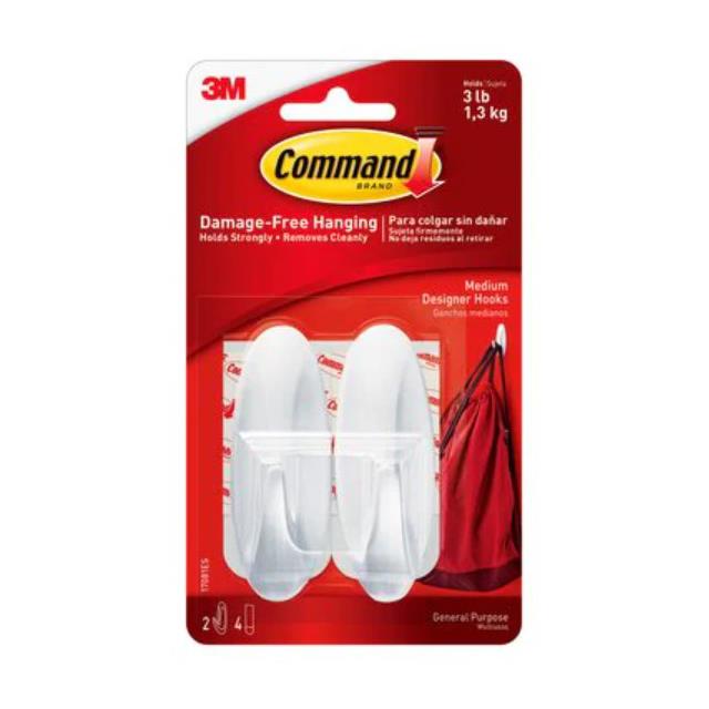 17081ES 3M  Ganci per grucce e clip