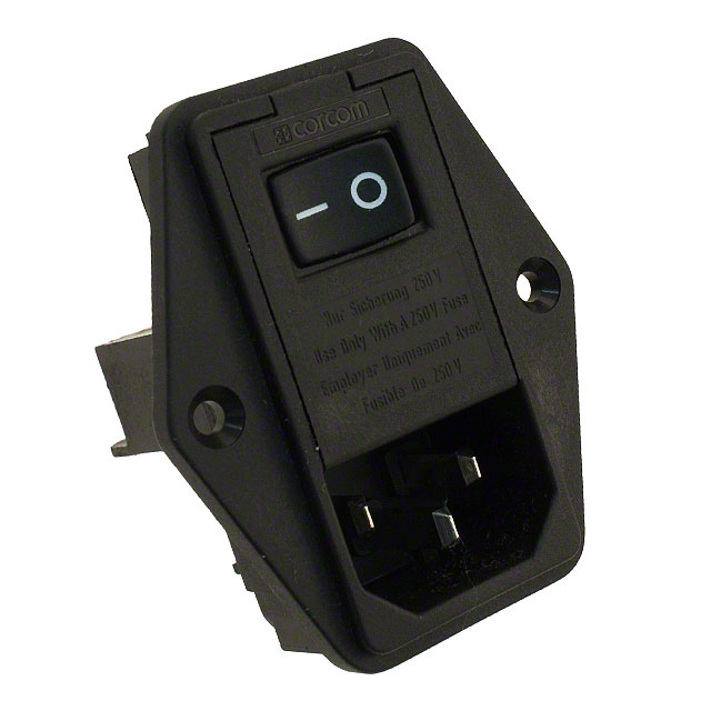 6EL1S TE Connectivity Corcom Filters  Power Entry Modules (PEM)