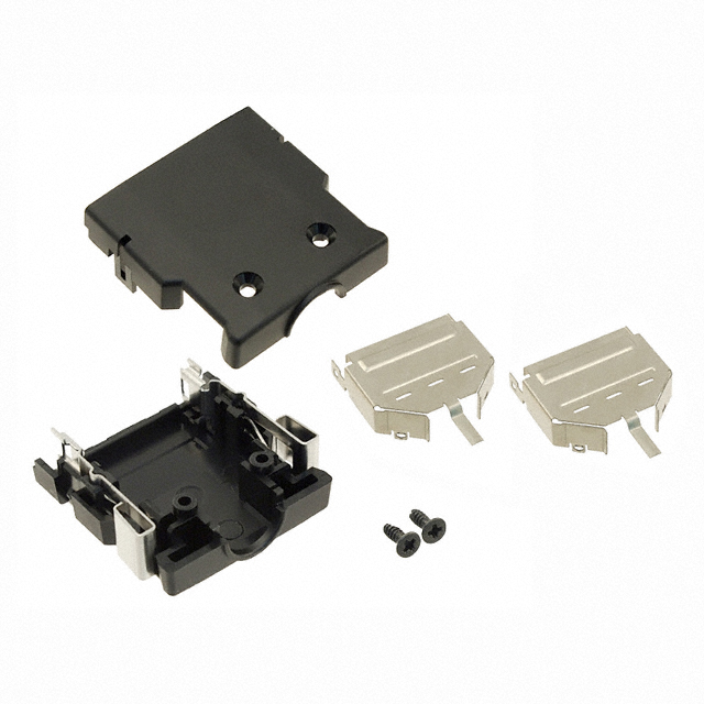 DH-27-CT1B Hirose Electric Co Ltd  Capots de connecteurs D-Sub en forme de D