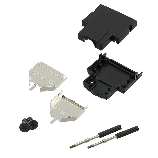 DH-37-CV2B Hirose Electric Co Ltd  Capots de connecteurs D-Sub en forme de D