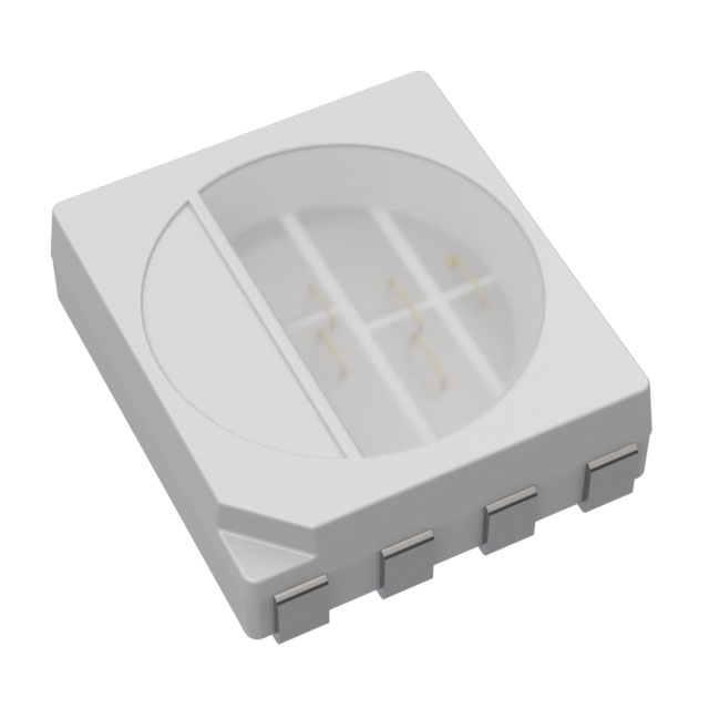IN-P55QDTRGBW Inolux  Indication LED - Discrète