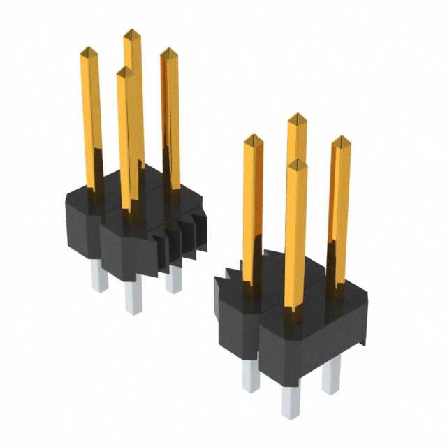 2334-6221-TG 3M  Embases à broches mâles