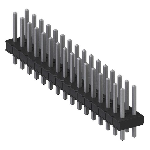 929836-01-16 3M  Headers Male Pins