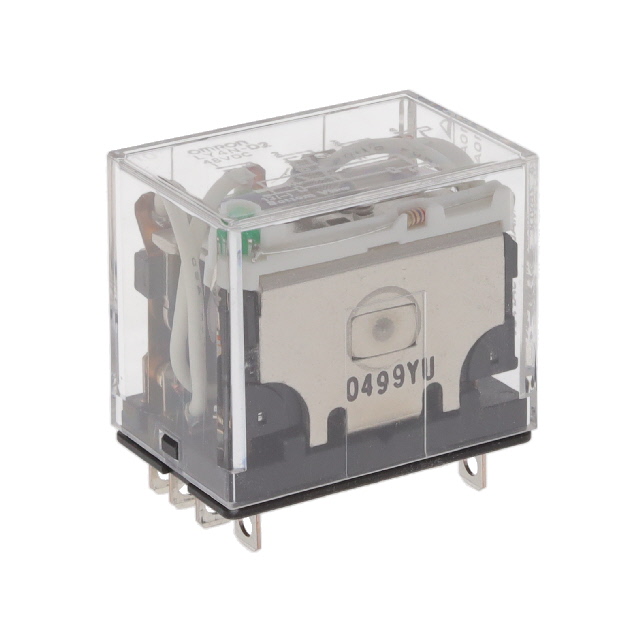 LY4N-D2 DC48 Omron Automation and Safety  Power Relays Over 2 Amps