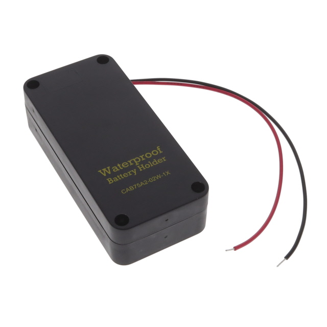 CAB75A2-02W-1X Challenge Electronics  Supports de batterie, clips, contacts