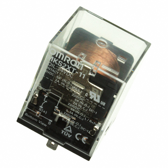 MKS2XT-11 DC24 Omron Automation and Safety  Power Relays Over 2 Amps