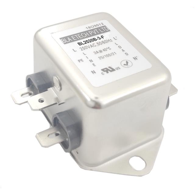 BL2020B-3-F BLA ETECH, EMV EMC  Modules de filtrage de ligne électrique