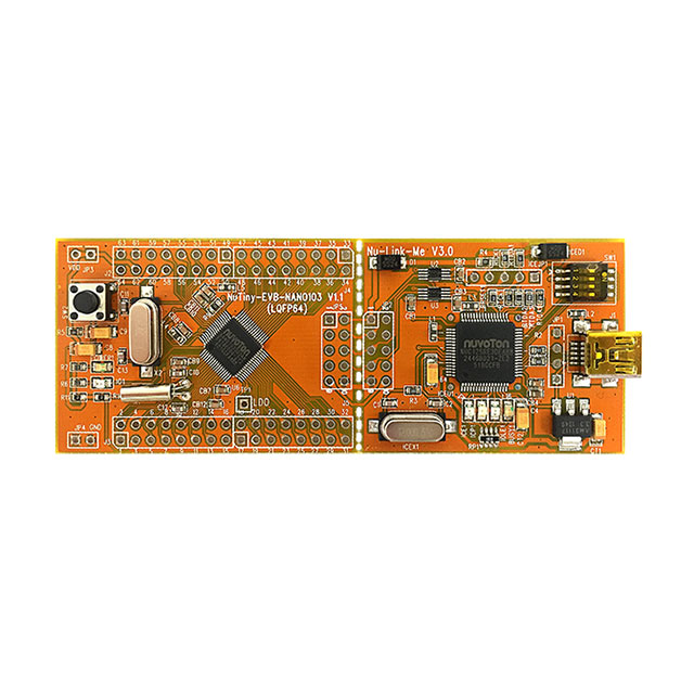 NT-NANO103S Nuvoton Technology Corporation  Cartes d'évaluation DSP MCU intégrées