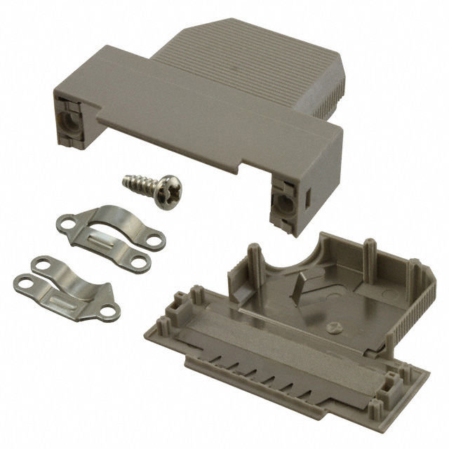 1-1393738-2 TE Connectivity AMP Connectors  Capots de connecteurs D-Sub en forme de D