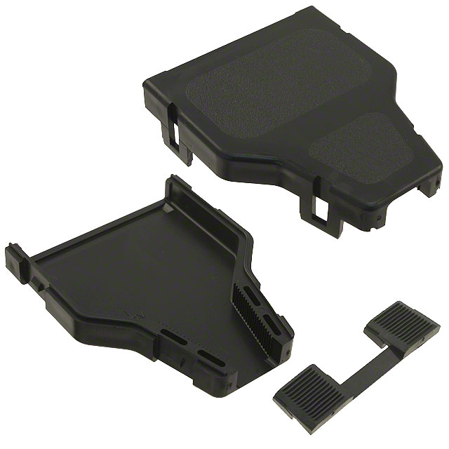 554945-1 TE Connectivity AMP Connectors  Carcasas traseras para conectores D-Sub en forma de D