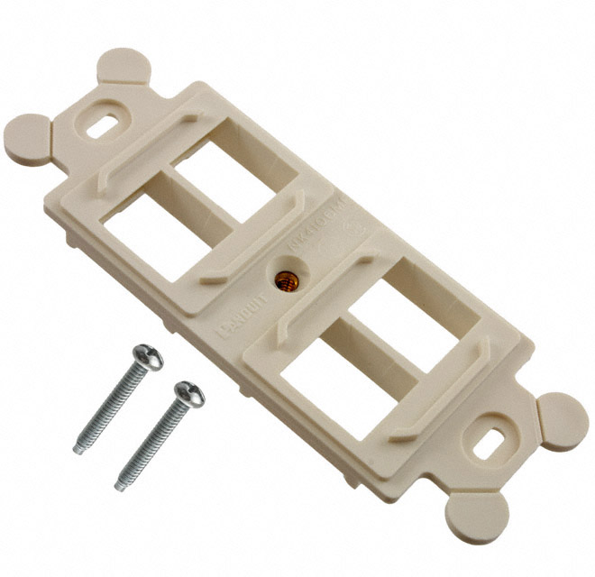 NK4106MFIW Panduit Corp  Keystone Faceplates Frames