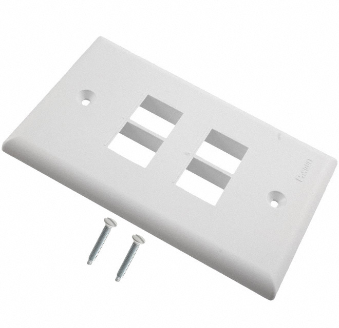 NK4FNWH Panduit Corp  Cornici per placche Keystone