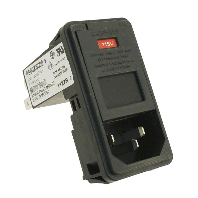 PS00XS000 TE Connectivity Corcom Filters  Moduli di ingresso alimentazione (PEM)