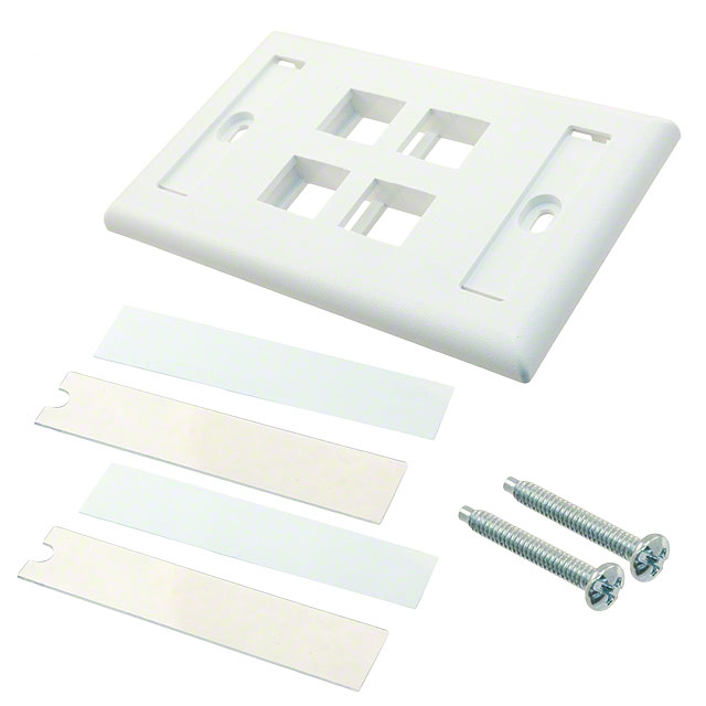 NK4FWHY Panduit Corp  Keystone Faceplates Frames