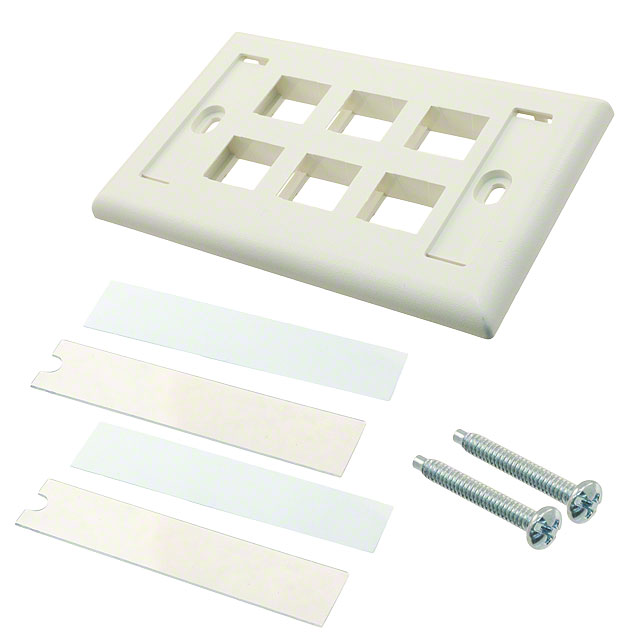 NK6FIWY Panduit Corp  Keystone Faceplates Frames