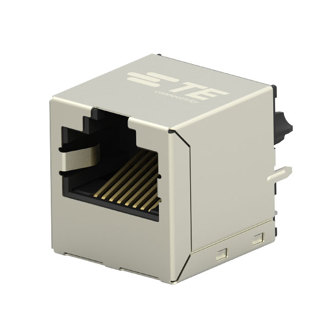 2301995-2 TE Connectivity AMP Connectors  Modular Connector Jacks With Magnetics