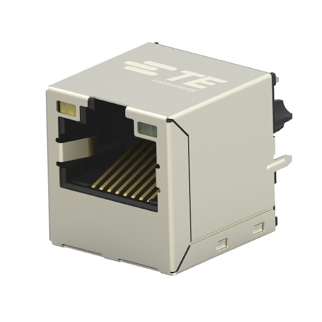 2301995-3 TE Connectivity AMP Connectors  Modular Connector Jacks With Magnetics