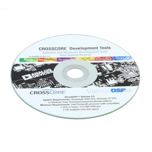 VDSP-SHARC-PC-FULL Analog Devices Inc.  Services logiciels