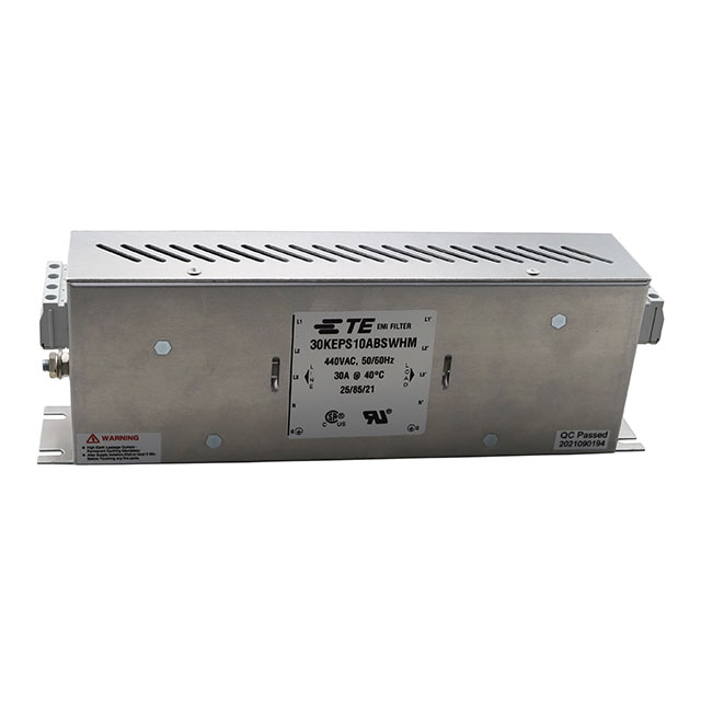 30KEPS10ABSWHM TE Connectivity Corcom Filters  Moduli di filtro di linea di alimentazione