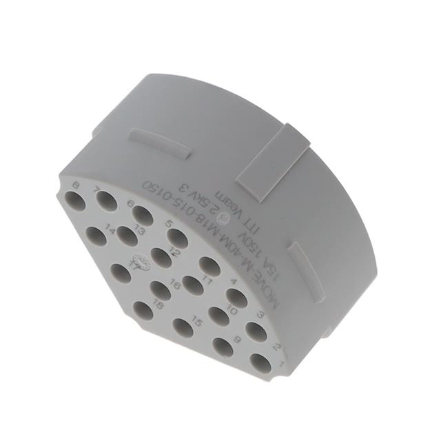 MOVE-M-40M-M18-015-0150 ITT Cannon, LLC  Rundsteckverbindergehäuse