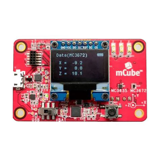 DB3672B Memsic Inc.  Cartes d'évaluation de capteurs