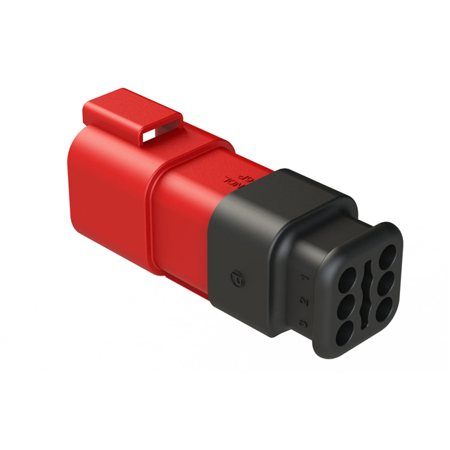 AT04-6P-SR01RED Amphenol Sine Systems Corp  Boîtiers de connecteurs rectangulaires