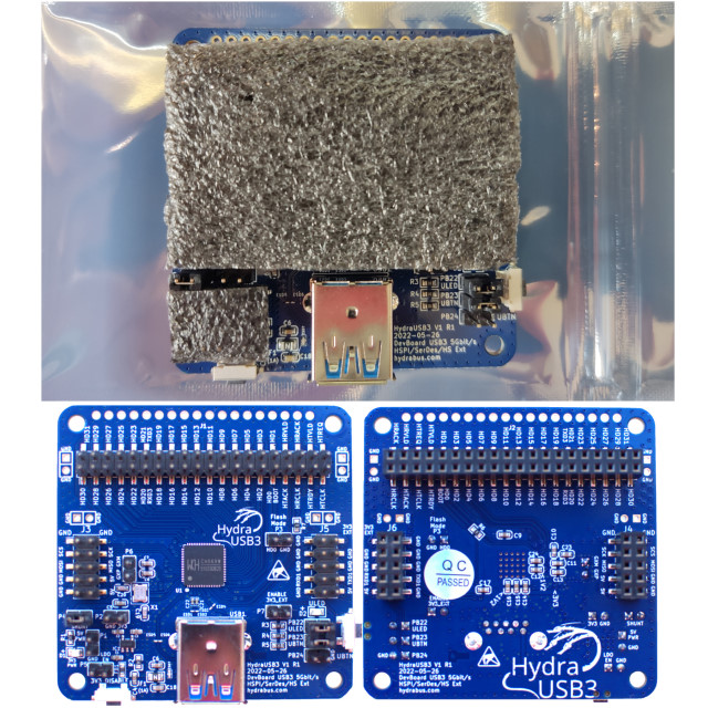 HYDRAUSB3_V1 Benjamin VERNOUX  Cartes d'évaluation DSP MCU intégrées