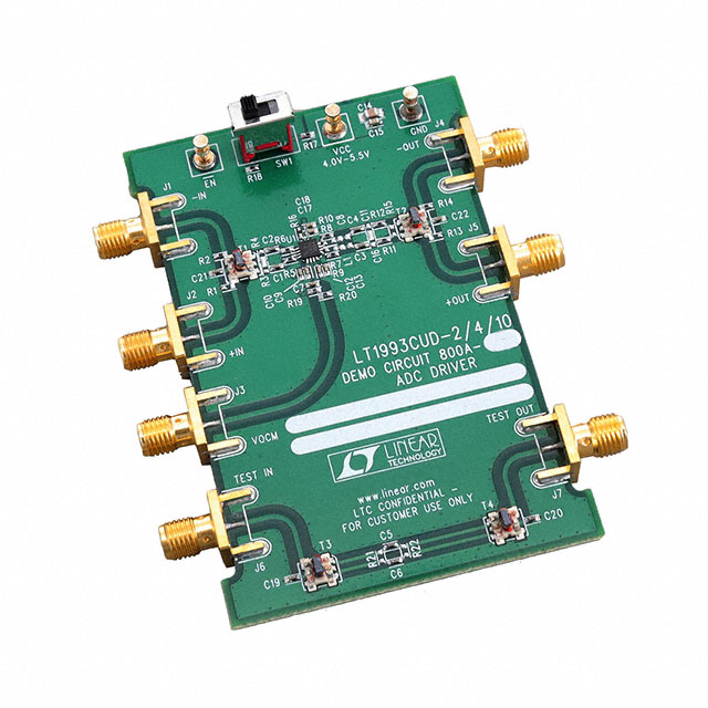 DC800A-A Analog Devices Inc.  Cartes d'évaluation d'amplificateurs opérationnels