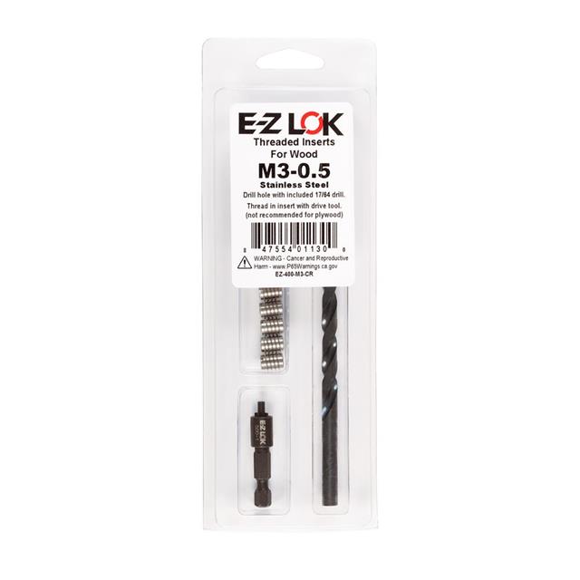 EZ-400-M3-CR E-Z LOK  Kit di utensili assortiti