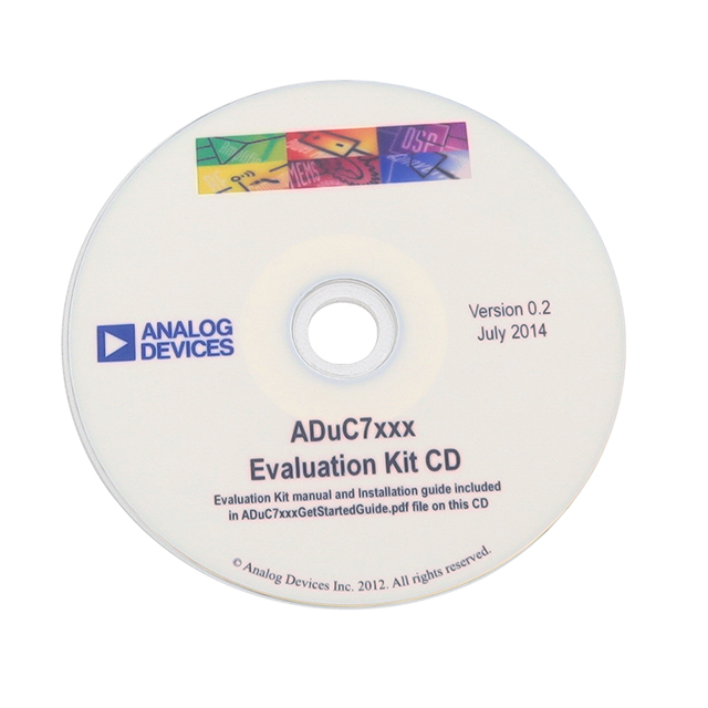 EVAL-ADUC7122QSPZ Analog Devices Inc.  Cartes d'évaluation DSP MCU intégrées