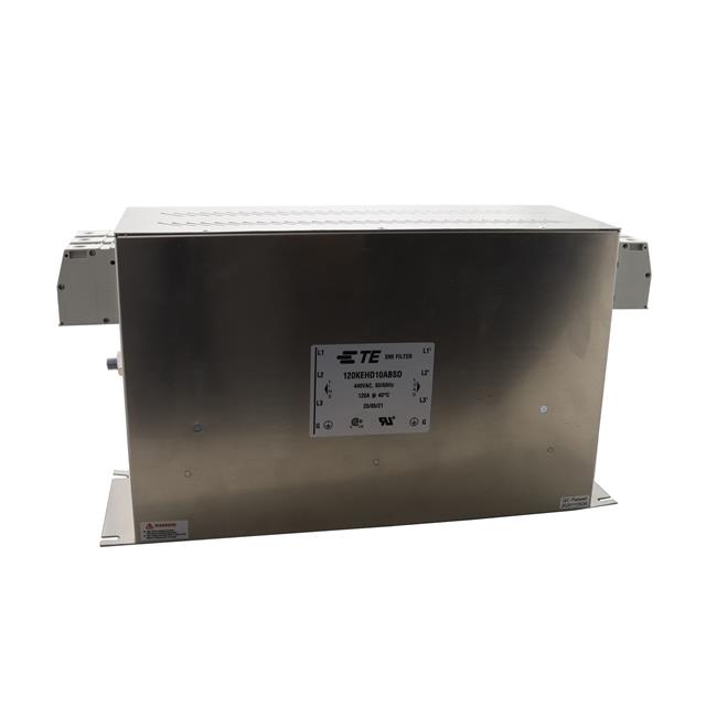 120KEHD10ABSD TE Connectivity Corcom Filters  Moduli di filtro di linea di alimentazione