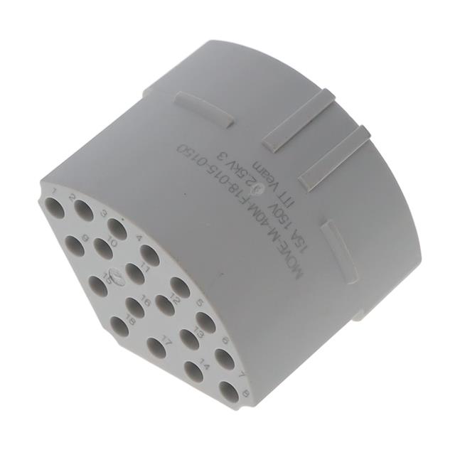 MOVE-M-40M-F18-015-0150 ITT Cannon, LLC  Boîtiers de connecteurs circulaires