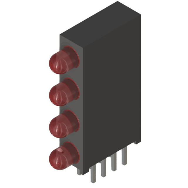 PL314-4R12 P-tec  Leiterplattenanzeigen Arrays Lichtbalken Balkendiagramme